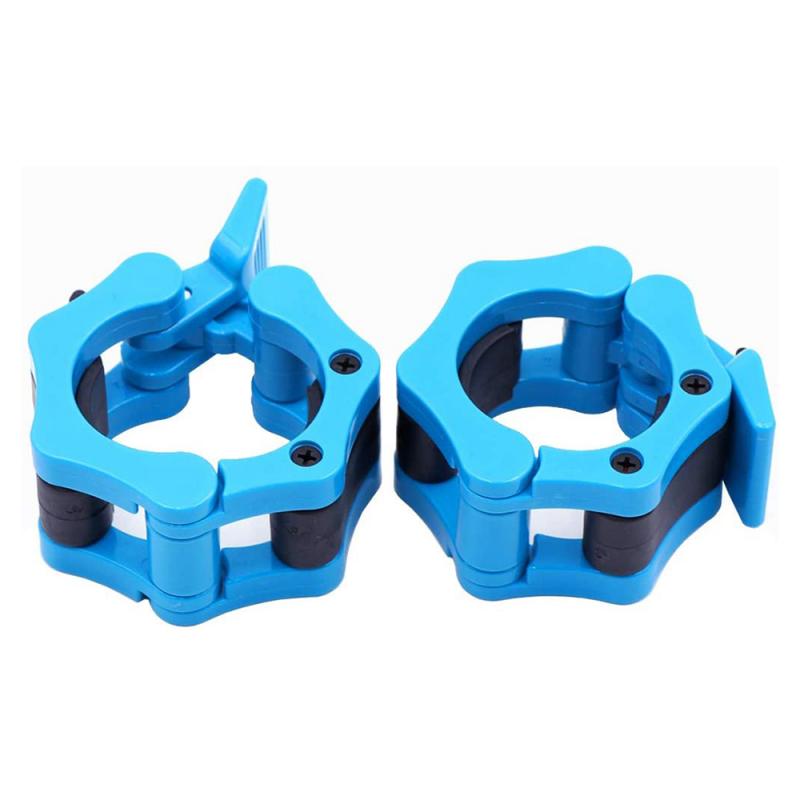 1 Pair Olympic 2" Spinlock Collars Barbell Collar Lock Dumbell Clips Clamp Weight lifting Bar Gym Dumbbell Fitness Body Building