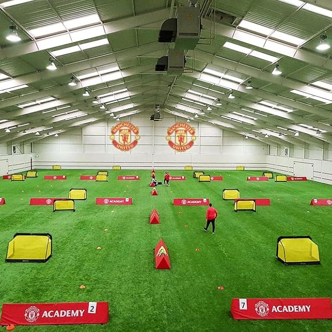 FORZA Aluminum POD Soccer Goals | PRO ALU50 Folding Soccer Goal - Fold-Away & Freestanding Target Goals - x4 Sizes and x9 Colors